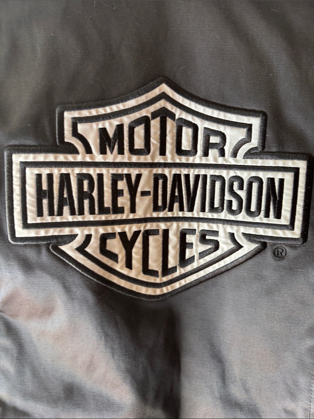 Harley-Davidson Black Nylon Jacket - Picture 10 of 16